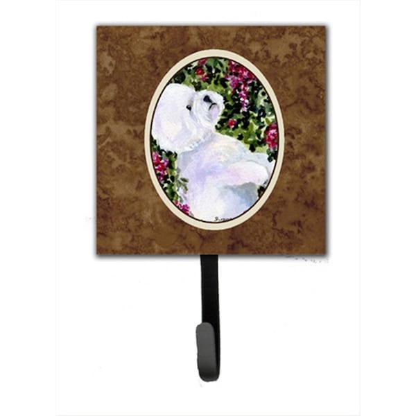 Jensendistributionservices 4.25 x 6 in. Bichon Frise Leash Or Key Hook - MI1656413