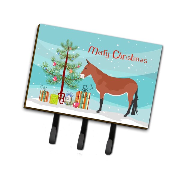 Carolines Treasures Mule Christmas Leash or Key Holder - BB9212TH68