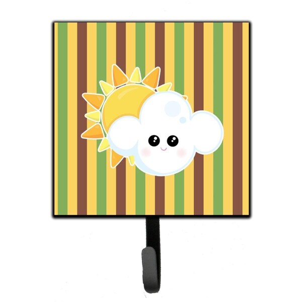 Carolines Treasures Weather Partly Cloudy Face Leash or Key Holder - BB7152SH4