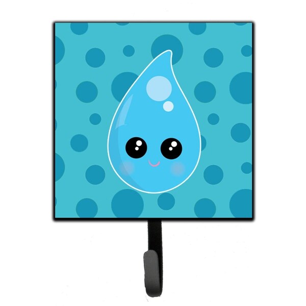 Carolines Treasures Weather Rain Drop Face Leash or Key Holder - BB7153SH4