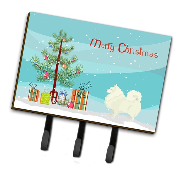 Carolines Treasures Spitz Christmas Tree Leash or Key Holder - CK3565TH68