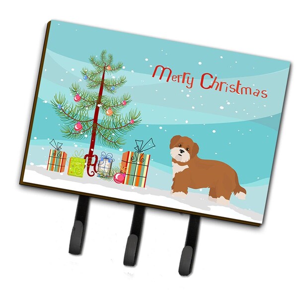Carolines Treasures Shorkie No.2 Christmas Tree Leash or Key Holder - CK3876TH68