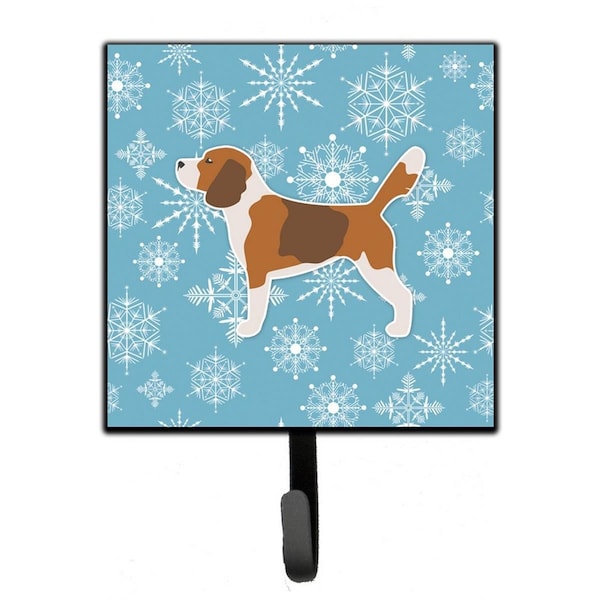 Jensendistributionservices Winter Snowflake Beagle Leash or Key Holder - MI1705049