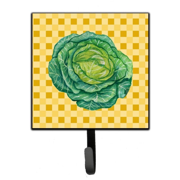 Carolines Treasures Cabbage on Basketweave Leash or Key Holder - BB7187SH4