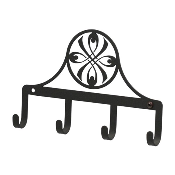 Village Wrought Iron Village Wrought Iron KH-155 Ribbon-Bow Key Holder - KH-155