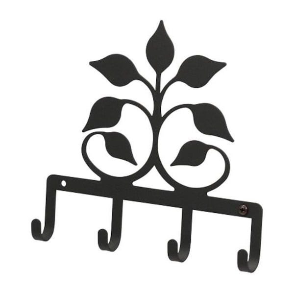 Village Wrought Iron Village Wrought Iron KH-109 Leaf Fan Key Holder - KH-109