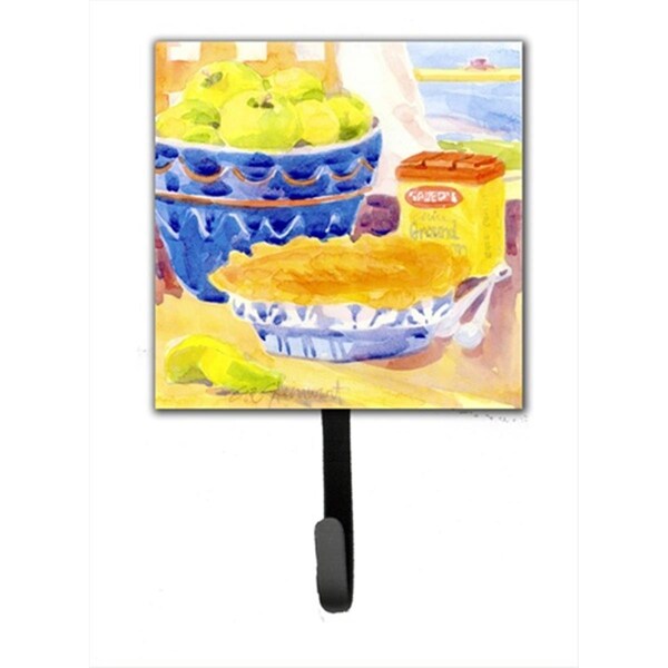 Carolines Treasures Green Apples For An Apple Pie Leash Holder Or Key Hook - 6108SH4