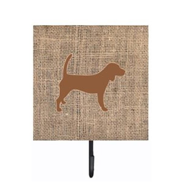 Carolines Treasures Beagle Burlap and Brown Leash Or Key Holder - BB1087-BL-BN-SH4