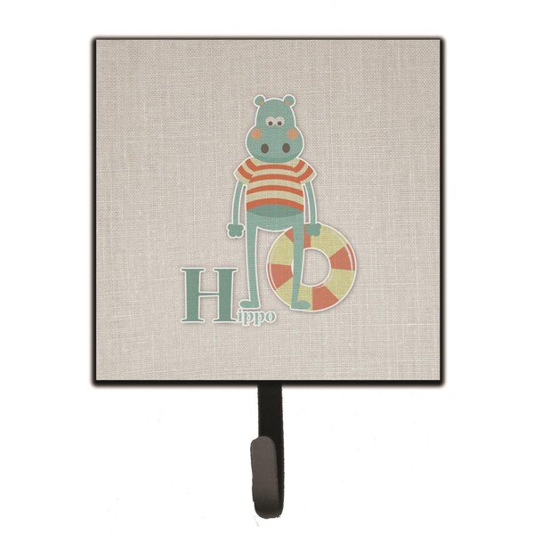 Carolines Treasures Alphabet H For Hippopotamus Leash or Key Holder - BB5733SH4