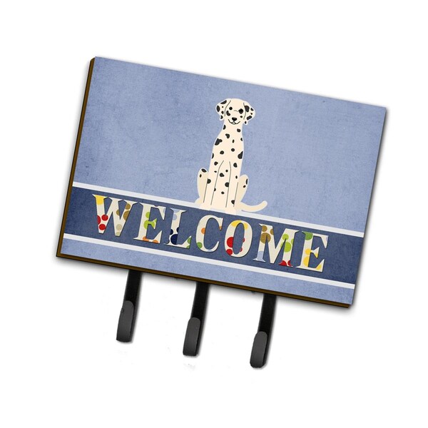 Carolines Treasures Dalmatian Welcome Leash or Key Holder - BB5678TH68