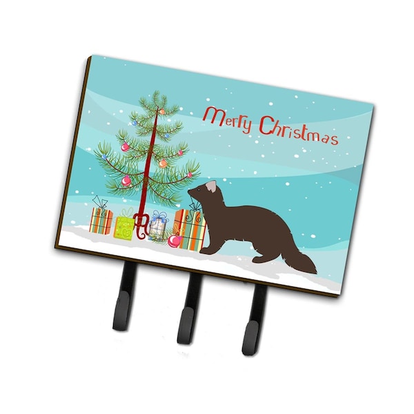 Carolines Treasures Sable Marten Christmas Leash or Key Holder - BB9236TH68