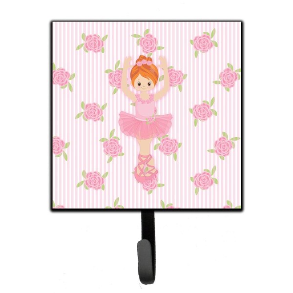 Jensendistributionservices Ballerina Red Front Pose Leash or Key Holder - MI1706669