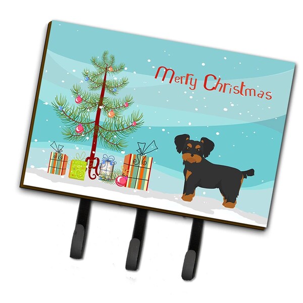 Carolines Treasures Morkie Christmas Tree Leash or Key Holder - CK3856TH68