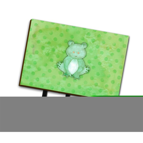Carolines Treasures Polkadot Frog Watercolor Leash or Key Holder - BB7388TH68