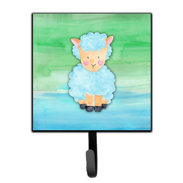Jensendistributionservices Sheep Lamb Watercolor Leash or Key Holder - MI1715452