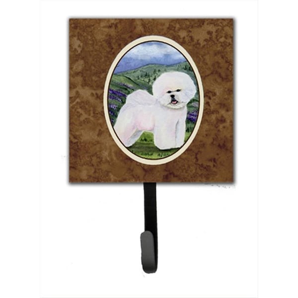 Jensendistributionservices Bichon Frise Leash Holder Or Key Hook - MI1707392