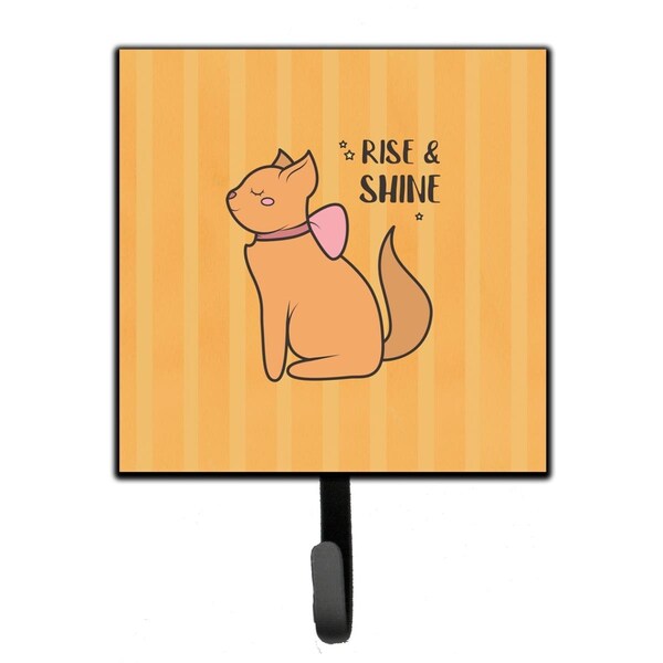 Carolines Treasures Nursery Rise & Shine Cat Leash or Key Holder - BB7473SH4