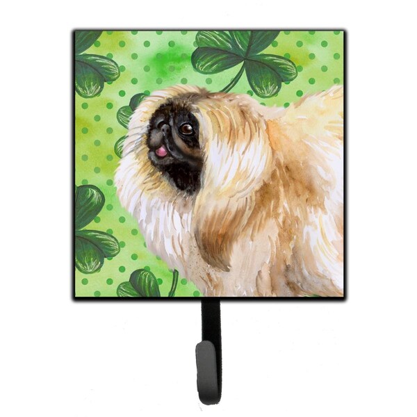 Jensendistributionservices Pekingese St Patricks Leash or Key Holder - MI1710145