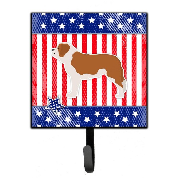 Carolines Treasures USA Patriotic Saint Bernard Leash or Key Holder - BB3376SH4
