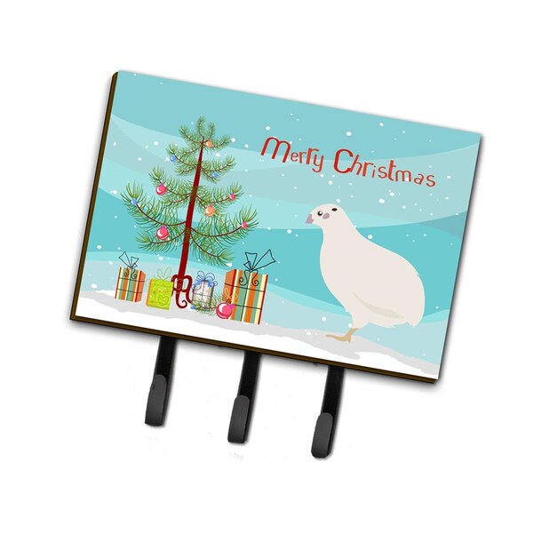 Carolines Treasures Texas Quail Christmas Leash or Key Holder - BB9324TH68