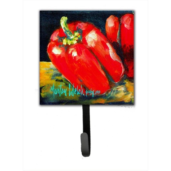 Micasa Vegetables Bell Pepper Two Bells Leash Or Key Holder - MI718691