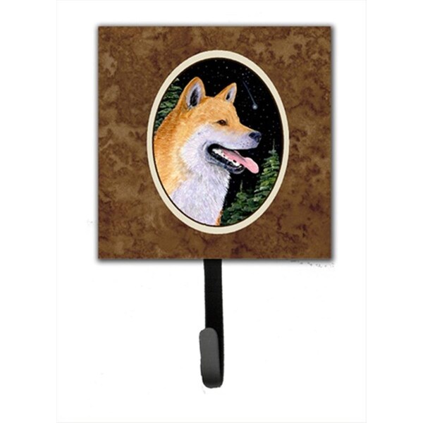 Micasa 4.25 x 6 in. Shiba Inu Leash Or Key Hook - MI718759