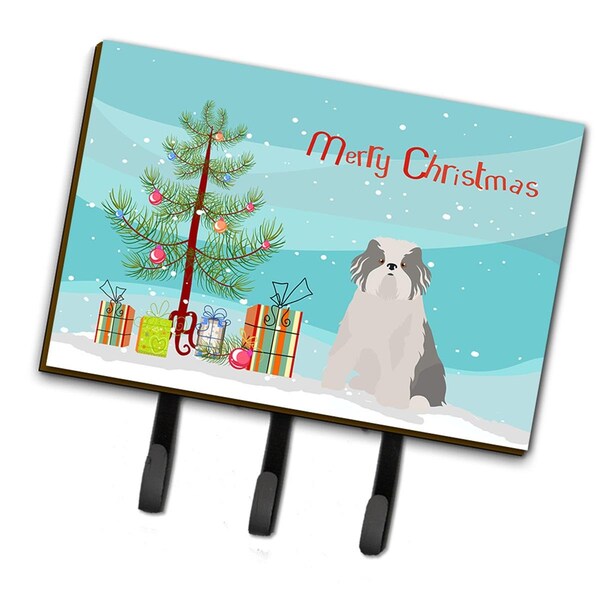 Carolines Treasures Odis Odessa Domestic Ideal Dog Christmas Tree Leash or Key Holder - CK3504TH68