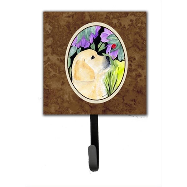 Jensendistributionservices Golden Retriever Leash Holder Or Key Hook - MI2087405