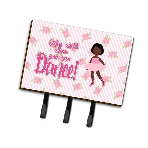 Carolines Treasures Ballet African American Short Hair Leash or Key Holder - BB5384TH68