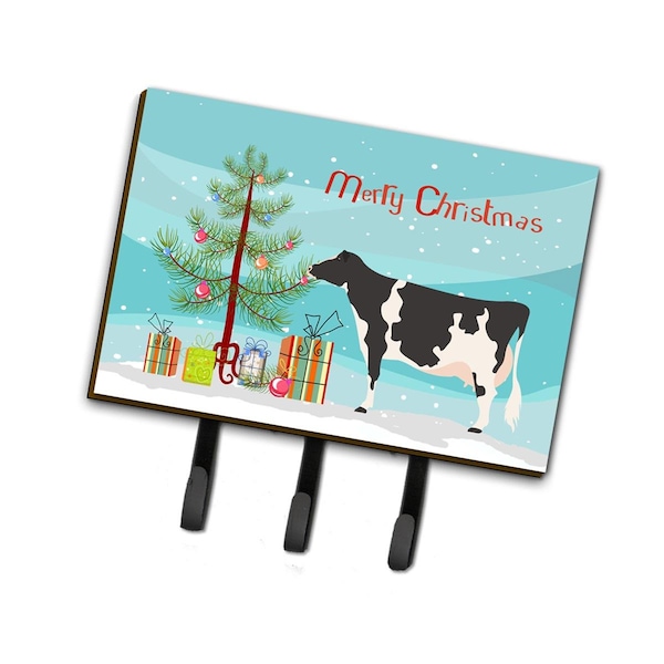 Jensendistributionservices Holstein Cow Christmas Leash or Key Holder - MI1706854