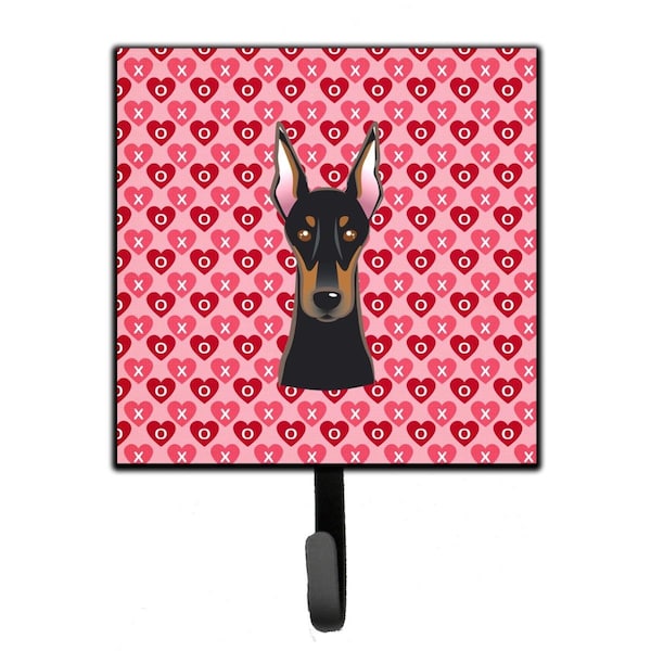 Jensendistributionservices Doberman Pinscher Hearts Leash or Key Holder - MI1709841