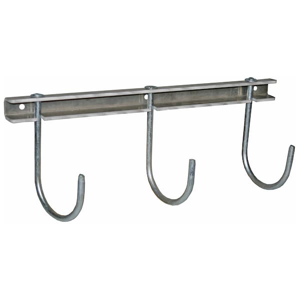 Buyers Products Triple J-Hook Hanger With Aluminum Mounting Angle - 3009938