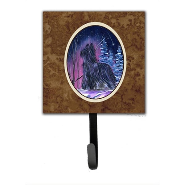 Jensendistributionservices Starry Night Briard Leash Holder Or Key Hook - MI1713441