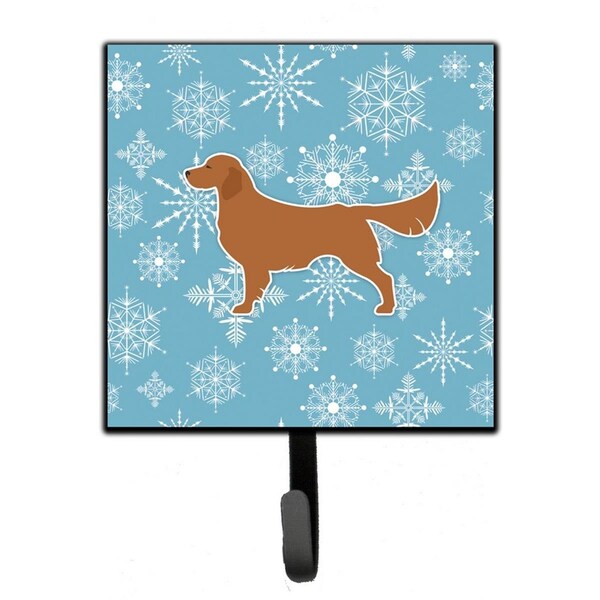 Micasa Winter Snowflake Golden Retriever Leash or Key Holder - MI227558