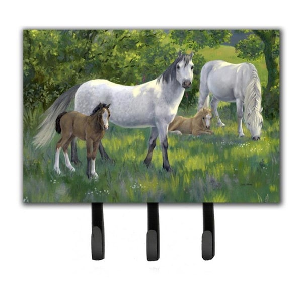 Jensendistributionservices Group of Horses Leash or Key Holder - MI2088698