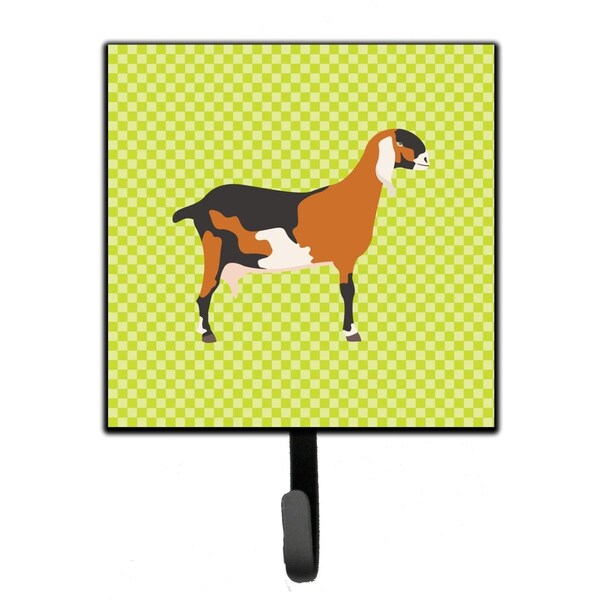 Carolines Treasures Anglo Nubian Goat Green Leash or Key Holder - BB7709SH4