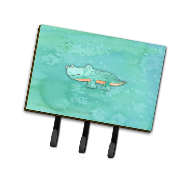 Carolines Treasures Alligator Watercolor Leash or Key Holder - BB7385TH68