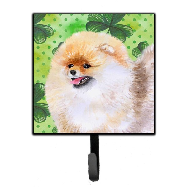 Jensendistributionservices Pomeranian St Patricks Leash or Key Holder - MI1711892