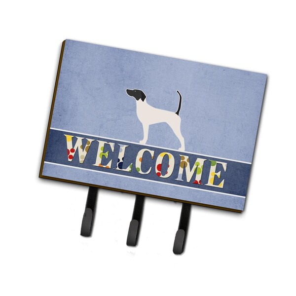 Carolines Treasures English Pointer Welcome Leash or Key Holder - BB5499TH68