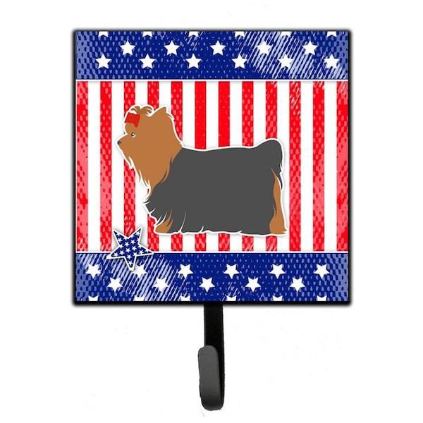 Jensendistributionservices USA Patriotic Yorkshire Terrier Yorkie Leash or Key Holder - MI1657432