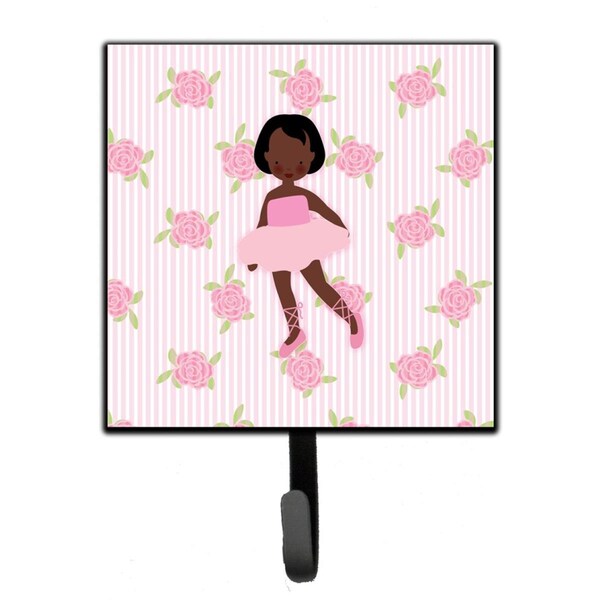 Carolines Treasures Ballerina African American Short Hair Leash or Key Holder - BB5190SH4