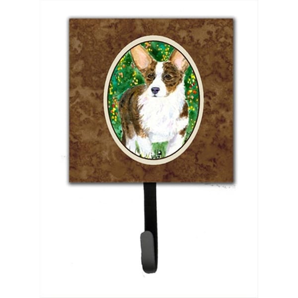 Jensendistributionservices 4.25 x 6 in. Corgi Leash Or Key Hook - MI1712449