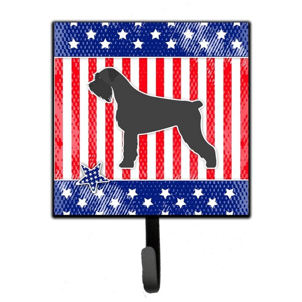 Carolines Treasures USA Patriotic Giant Schnauzer Leash or Key Holder - BB3373SH4