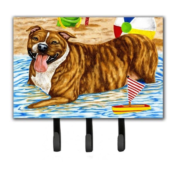 Jensendistributionservices Beach Bum Staffie Leash or Key Holder - MI1719844
