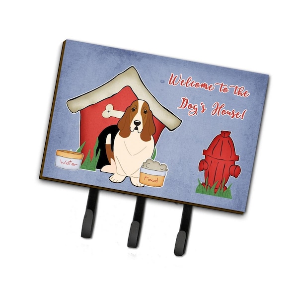 Jensendistributionservices Dog House Collection Basset Hound Leash or Key Holder - MI1711648