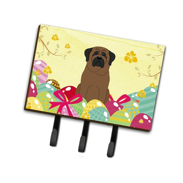 Jensendistributionservices Easter Eggs Bullmastiff Leash or Key Holder - MI1713999