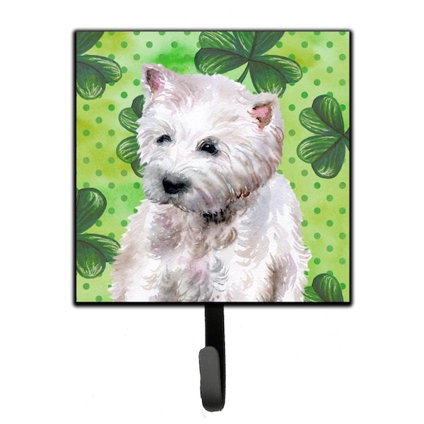 Carolines Treasures Westie St Patricks Leash or Key Holder - BB9875SH4