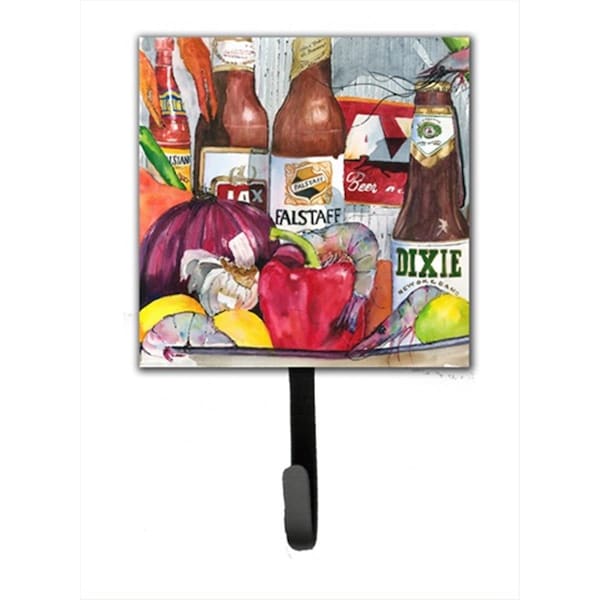 Carolines Treasures New Orleans Beers And Spices Leash Holder Or Key Hook - 1017-1SH4