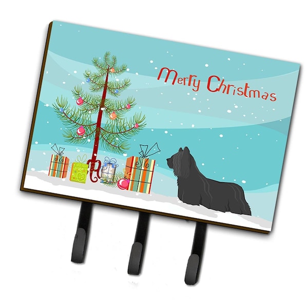 Carolines Treasures Skye Terrier Christmas Tree Leash or Key Holder - CK3564TH68