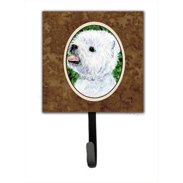 Jensendistributionservices 4.25 x 6 in. Westie Leash Or Key Hook - MI1656078